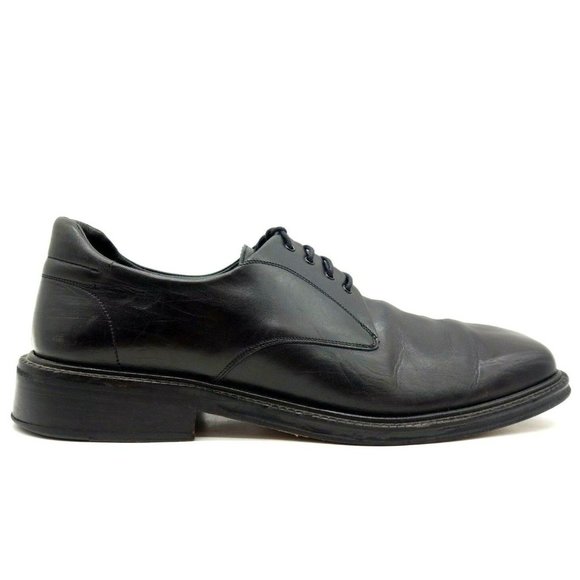 Mezlan Louvre Black Leather Split Toe Lace Up Oxfords Shoes Men\'s 9.5 M main image 9